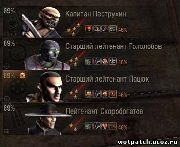 Иконки танкистов из игры Mortal Kombat