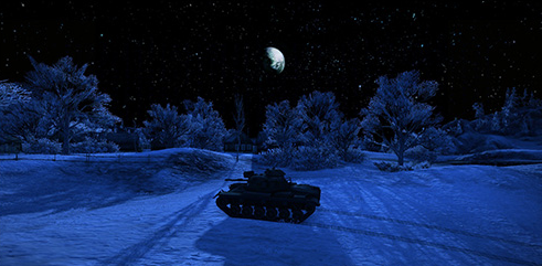 Мод день в ночь для World Of Tanks 0.8.9