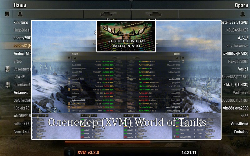 Оленеметр для World of Tanks 0.8.5